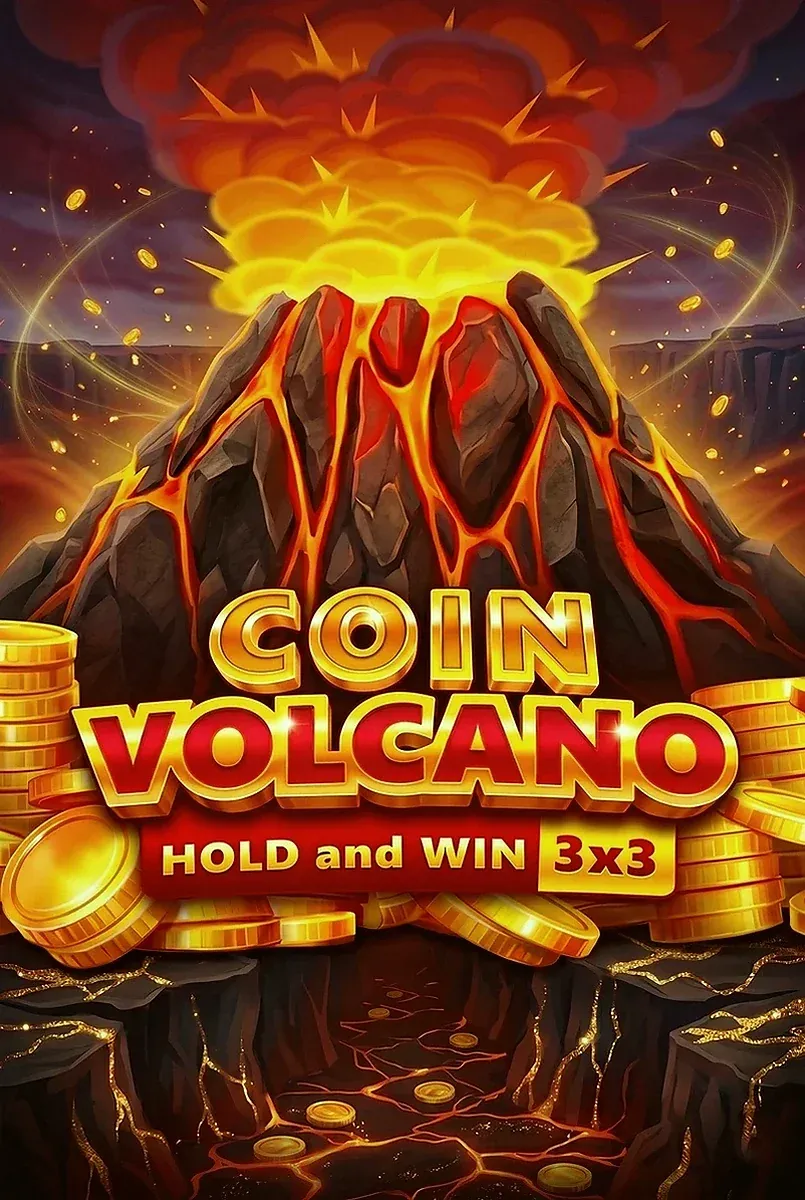 Coin volcano hold and win 3x3